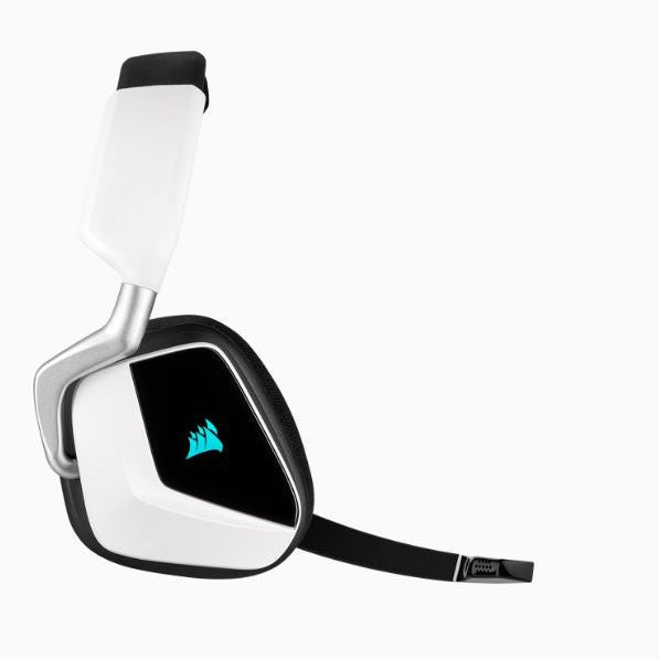 Corsair Void RGB Elite Wireless Premium Gaming Headset with 7.1 Surround Sound White