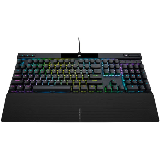 Corsair K70 RGB Pro Mechanical Gaming Keyboard Backlit RGB LED Cherry MX Red PBT Keycaps Black