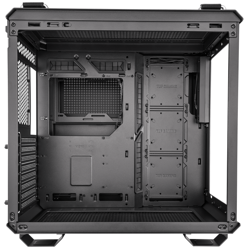 ASUS TUF Gaming GT502 Mid-Tower Tempered Glass Case Black