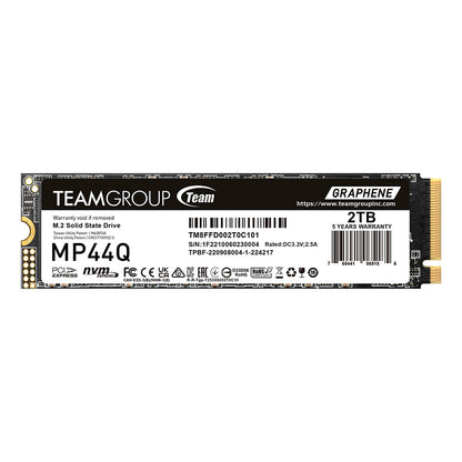 TeamGroup 2TB SSD M.2-2280 PCIE Gen4x4 MP44Q R/W 7400/6500 MB/s