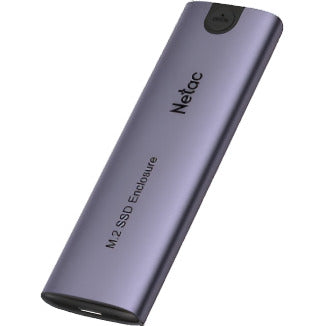 Netac WH51 USB3.1 Type-C/A External M.2 SSD Enclosure (NT07WH51-32C2)