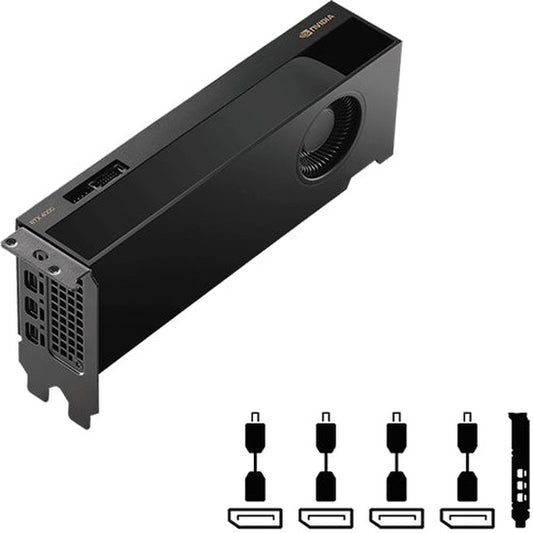 PNY Nvidia Quadro RTX4000 Ada SFF 20GB DDR6 PCIE 4*mini DP Graphics Card