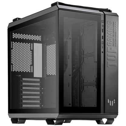 ASUS TUF Gaming GT502 Mid-Tower Tempered Glass Case Black