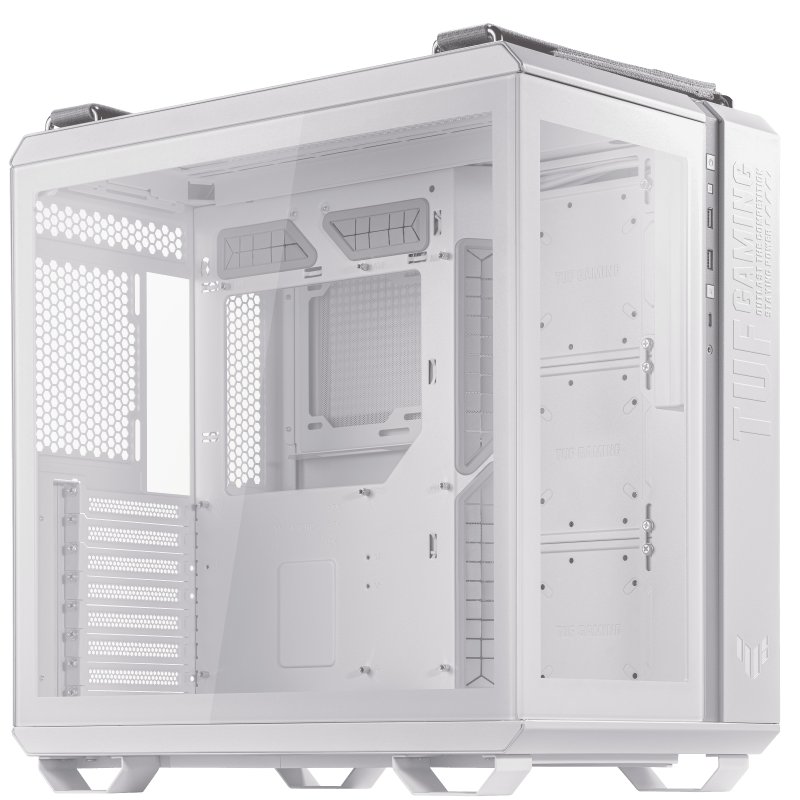 ASUS TUF Gaming GT502 Mid-Tower Tempered Glass Case White
