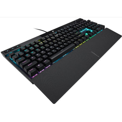 Corsair K70 RGB Pro Mechanical Gaming Keyboard Backlit RGB LED Cherry MX Red PBT Keycaps Black