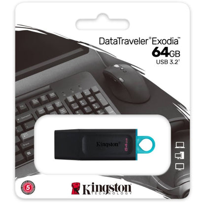 Kingston Data Traveler Exodia DTX 64GB USB 3.2 Flash Drive