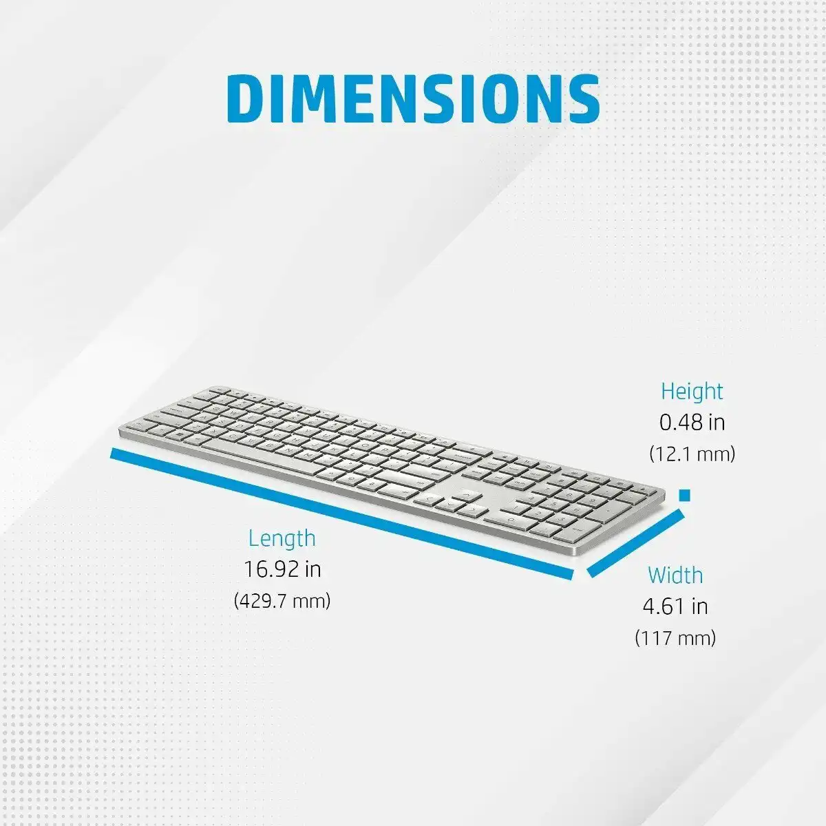 HP 970 Programmable Wireless Keyboard