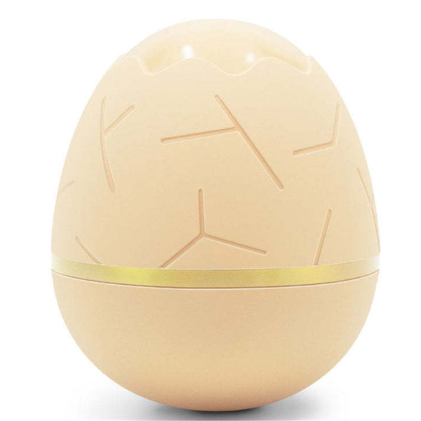 Cheerble Wicked Egg - Interactive Treat Dispensing Cat & Dog Toy Apricot