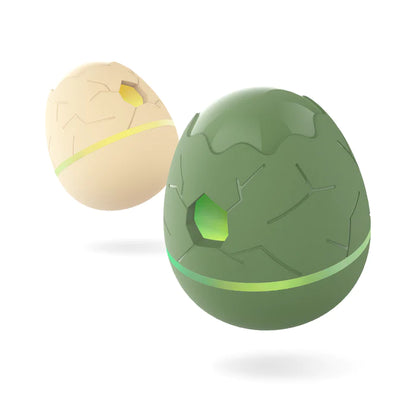 Cheerble Wicked Egg - Interactive Treat Dispensing Cat & Dog Toy (Apricot)