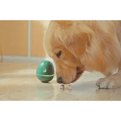 Cheerble Wicked Egg - Interactive Treat Dispensing Cat & Dog Toy (Apricot)