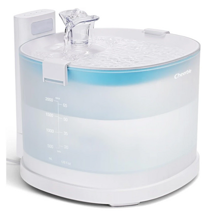 Cheerble Elfin E1 Pet Water Fountain 2L (AC Powered)