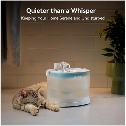Cheerble Elfin E1 Pet Water Fountain 2L (AC Powered)