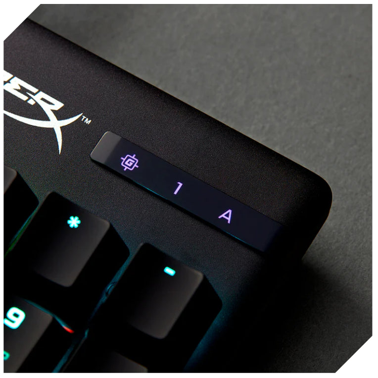 HyperX Alloy Origins RGB Mechanical Gaming Keyboard Aqua Switch (US Layout)