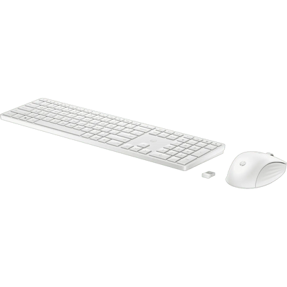 HP 650 Wireless Keyboard & Mouse Combo (White)