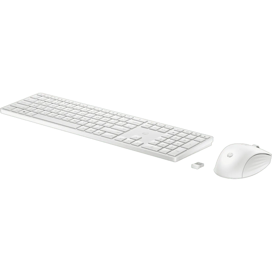 HP 650 Wireless Keyboard & Mouse Combo (White)