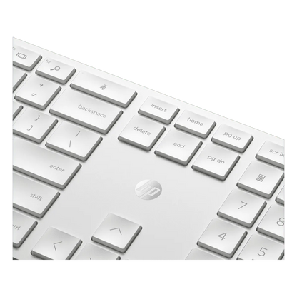 HP 650 Wireless Keyboard & Mouse Combo (White)