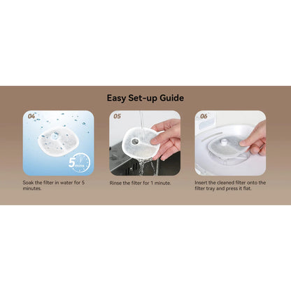 Cheerble Elfin E1+ Pet Water Fountain 2L (Battery & AC Powered)