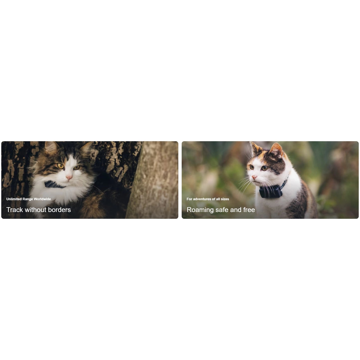 Tractive Cat Mini GPS Tracker (Midnight Blue) | Subscription Required