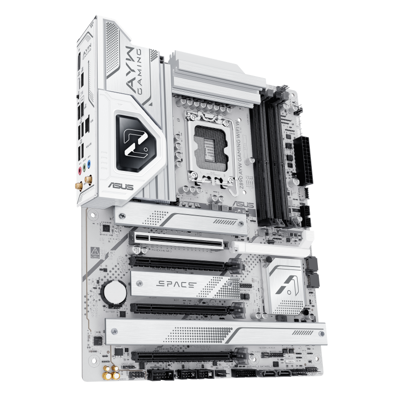 Asus Z890 AYW Gaming WIFI W ATX Motherboard | Intel Socket LGA1851 - Z890 Chipset