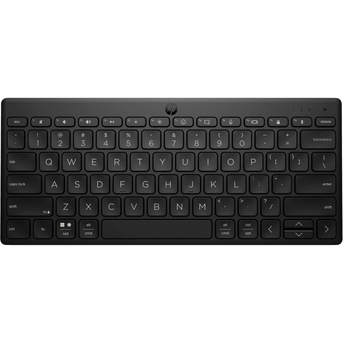 HP 350 Compact Multi-Device Bluetooth Keyboard (Black)