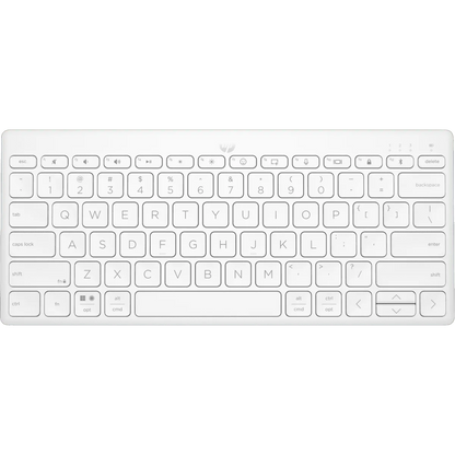 HP 350 Compact Multi-Device Bluetooth Keyboard (White)