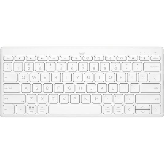 HP 350 Compact Multi-Device Bluetooth Keyboard (White)