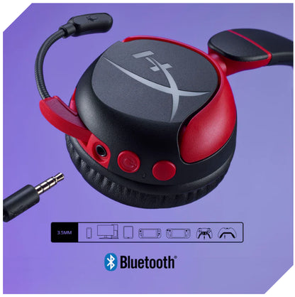 HyperX Cloud Mini Wireless On-Ear Bluetooth Gaming Headset (Black)