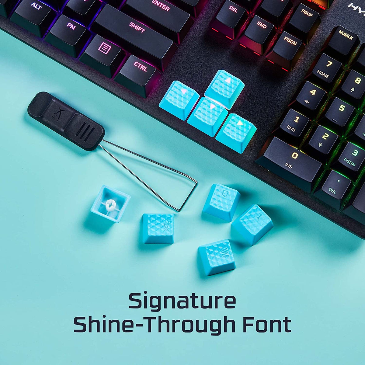 HyperX Keycaps Rubber Blue - US