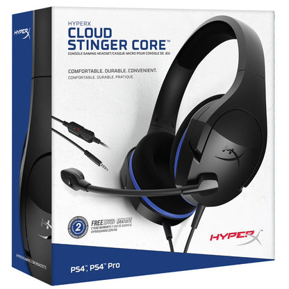 HyperX Cloud Stinger Core For PS4 Gaming Headset Black
