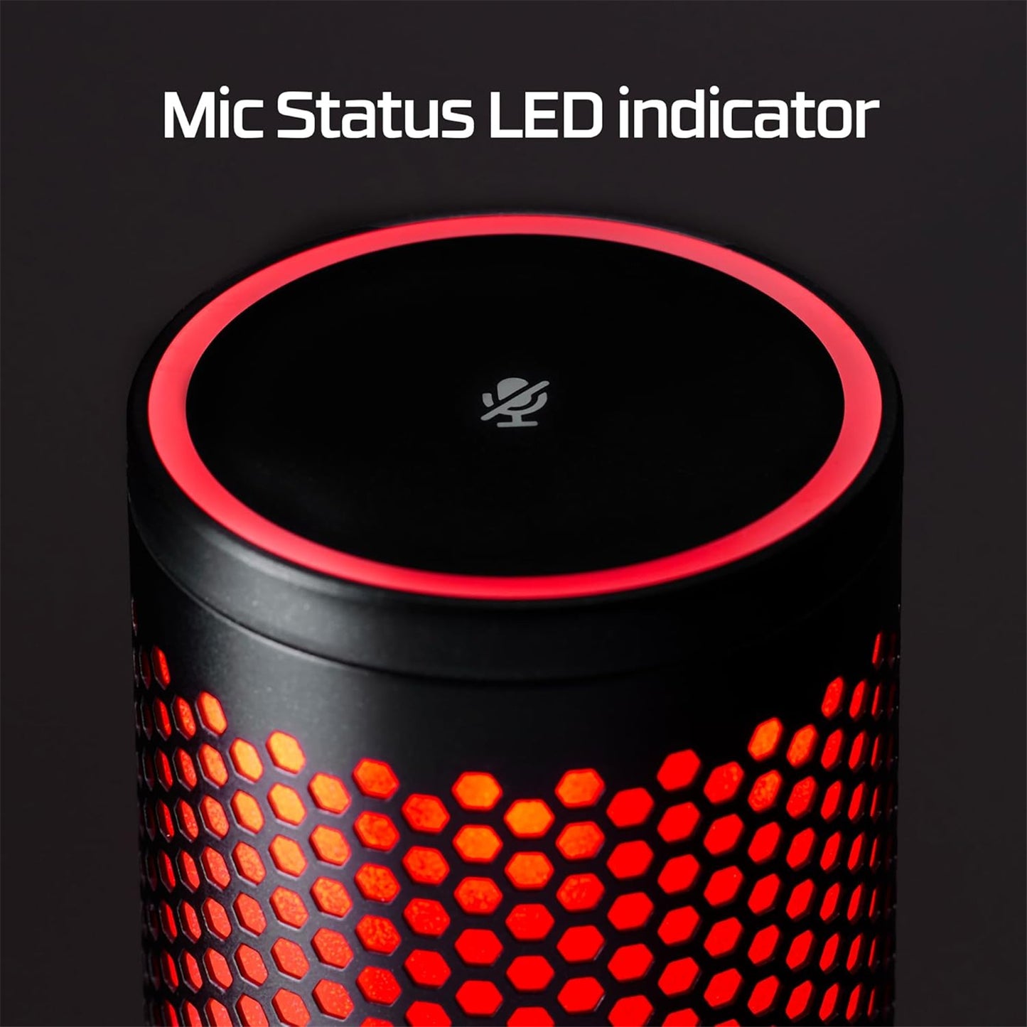 HyperX Quadcast 2 USB Standalone Gaming Microphone (Black)