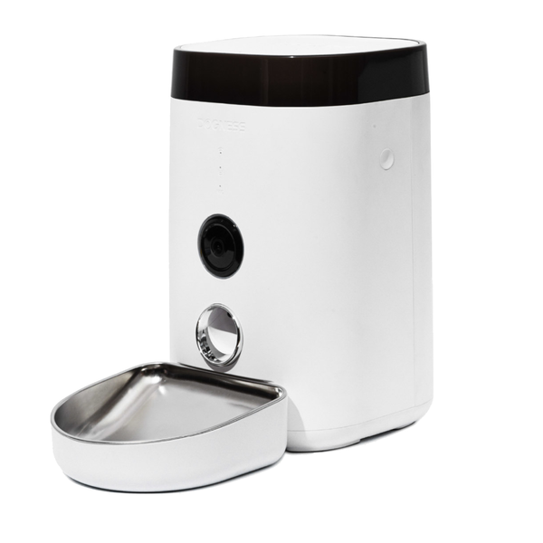 Dogness F10 Wide-View HD 1080p Camera Pet Feeder - 4 Litre White