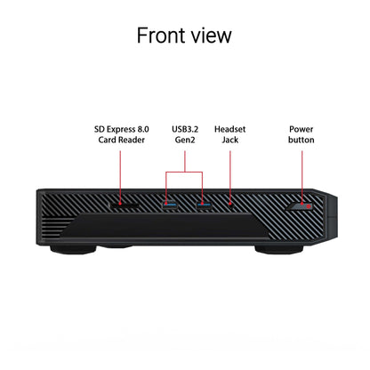 Asus NUC 14 Pro Gaming Barebones Kit | Intel Core Ultra 7 155H | Nvidia GeForce RTX 4060 GPU