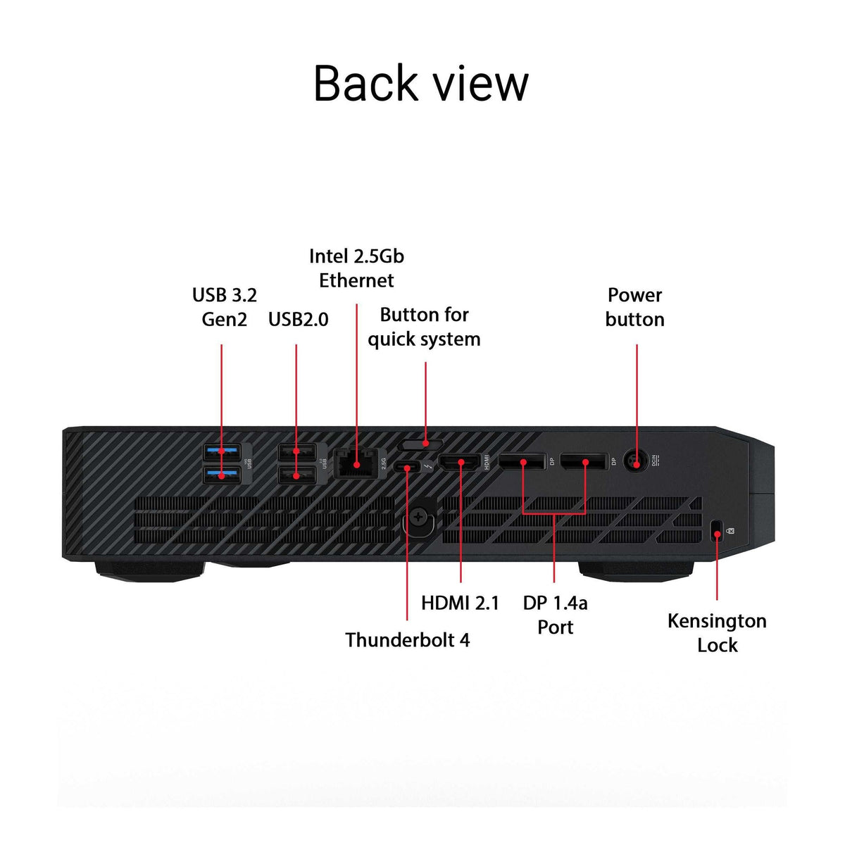 Asus NUC 14 Pro Gaming Barebones Kit | Intel Core Ultra 7 155H | Nvidia GeForce RTX 4060 GPU