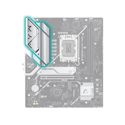 Asus B760M-AYW WIFI mATX Motherboard | Intel Socket LGA1700 - B760 Chipset
