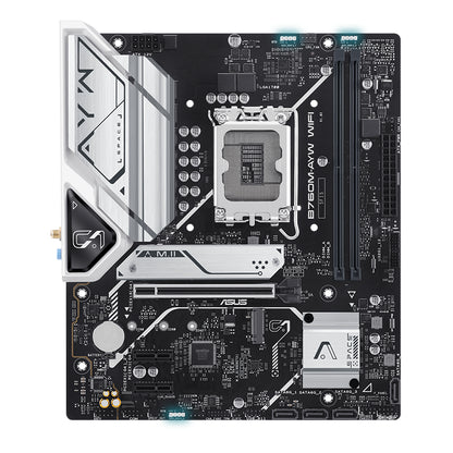 Asus B760M-AYW WIFI mATX Motherboard | Intel Socket LGA1700 - B760 Chipset