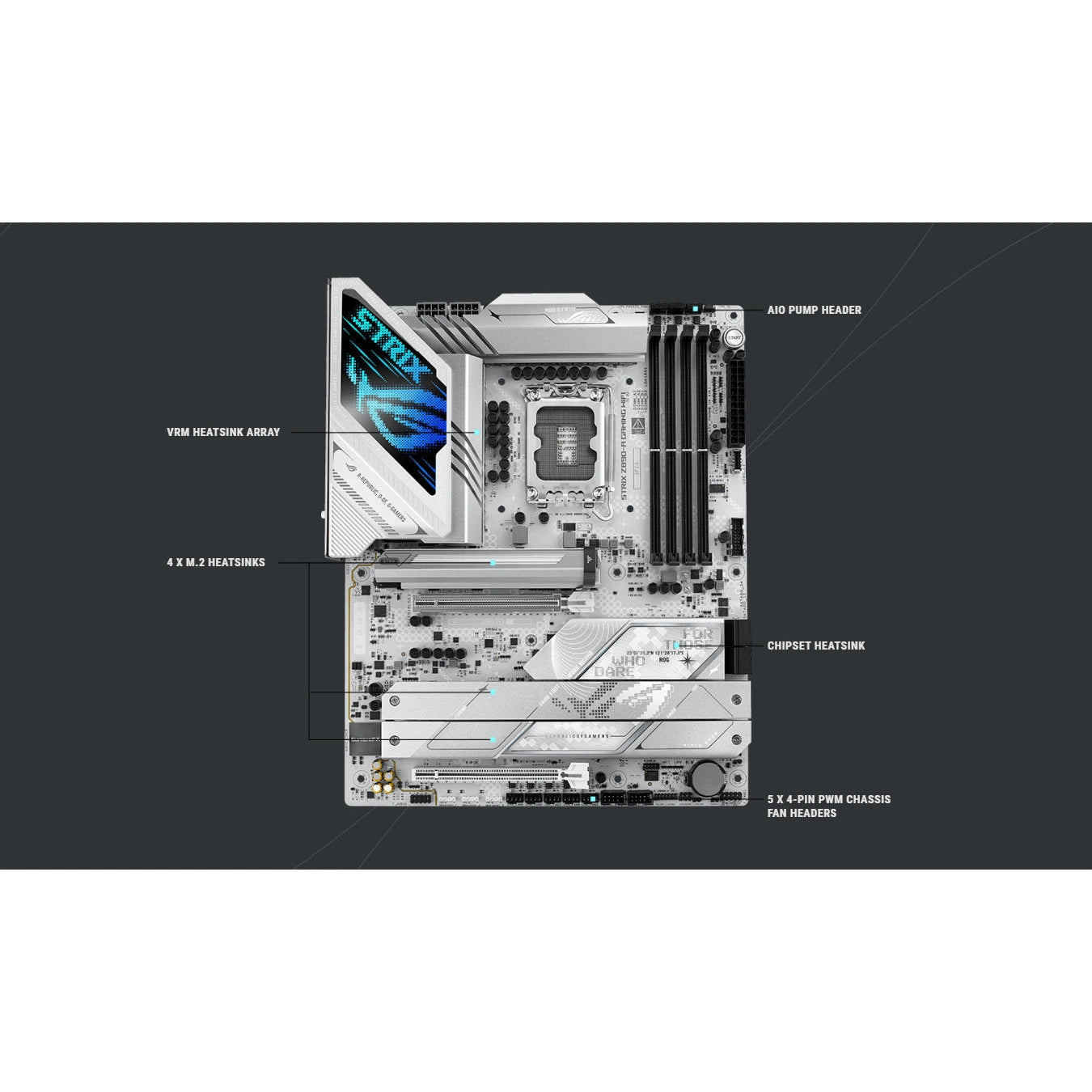 Asus ROG STRIX Z890-A Gaming WIFI ATX Motherboard for Intel LGA1851