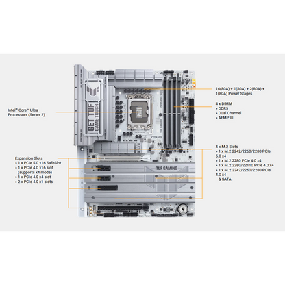 Asus TUF Gaming Z890-Pro WIFI Motherboard