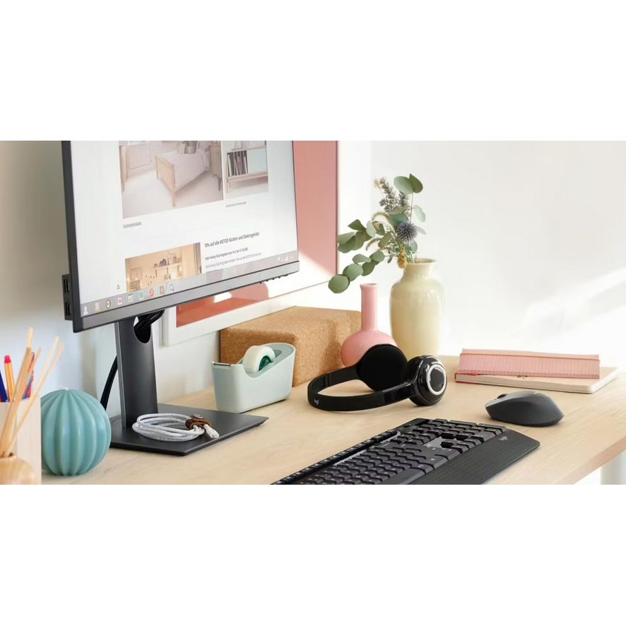 Logitech M280 USB Wireless Full Size Mouse (Black)