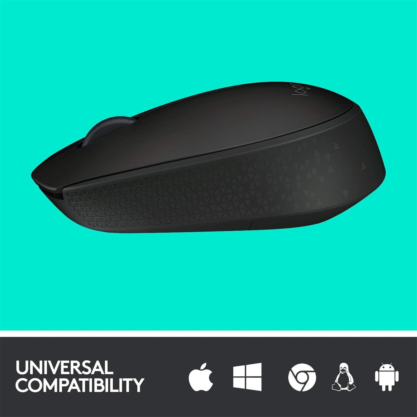 Logitech M171 USB Portable Wireless Mouse (Black)