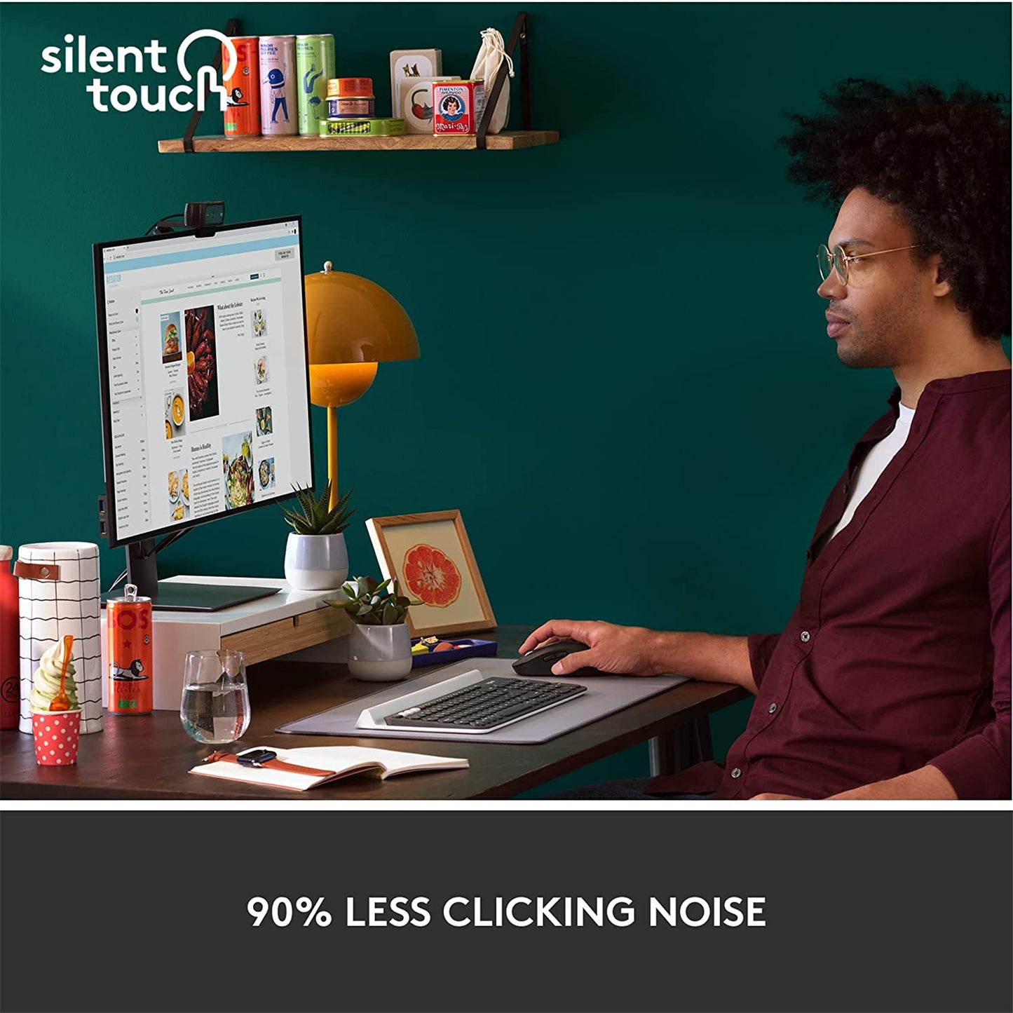 Logitech Signature M650 Wireless Mouse (Graphite)