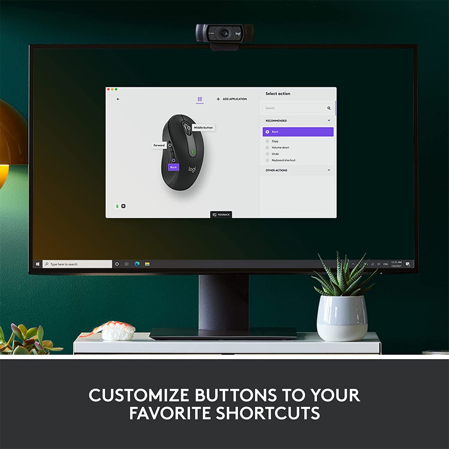 Logitech Signature M650 Wireless Mouse (Graphite)