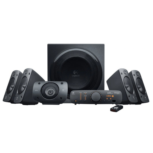 Logitech Z906 5.1 Surround Sound 500W Speaker System Multimedia Speakers