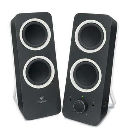 Logitech Z200 2.0 Channel 5W Multimedia Stereo Speakers (Black)