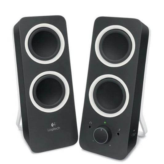 Logitech Z200 2.0 Channel 5W Multimedia Stereo Speakers (Black)