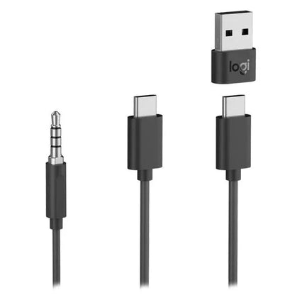 Logitech Zone Wired In-Ear Headphones Earbuds - Microsoft Teams Certified (Black)