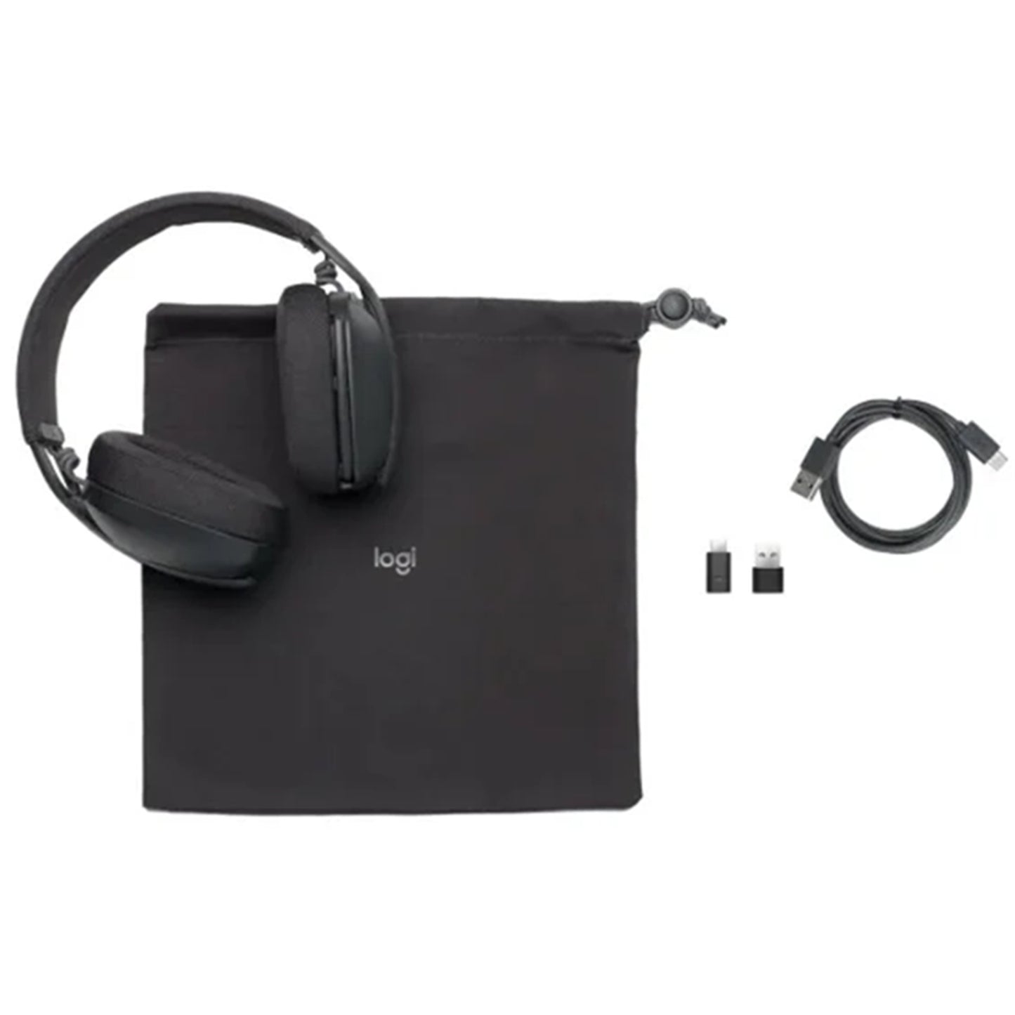 Logitech Zone Vibe Wireless Over-Ear Business Headset - MS Teams Version (Graphite)