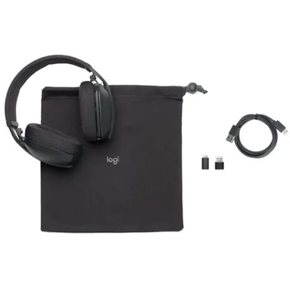 Logitech Zone Vibe Wireless Over-Ear Business Headset - MS Teams Version (Graphite)