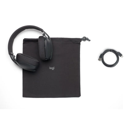 Logitech Zone Vibe 100 Wireless Over-Ear Headset (Graphite)
