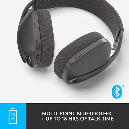Logitech Zone Vibe 100 Wireless Over-Ear Headset (Graphite)