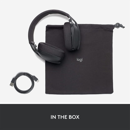 Logitech Zone Vibe 100 Wireless Over-Ear Headset (Graphite)